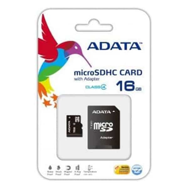 Micro SD Card 16 GB- ADATA A2ZBucket