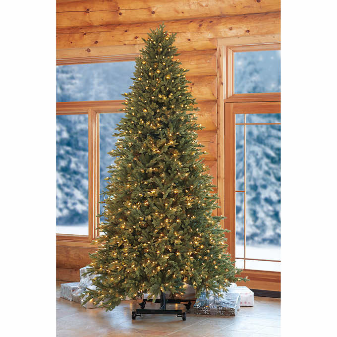 7-9' Adjustable Grow & Stow Artificial Pre-Lit Christmas Tree A2ZBucket 2